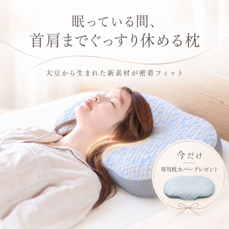 soynemu | 大豆由来の人肌まくら
